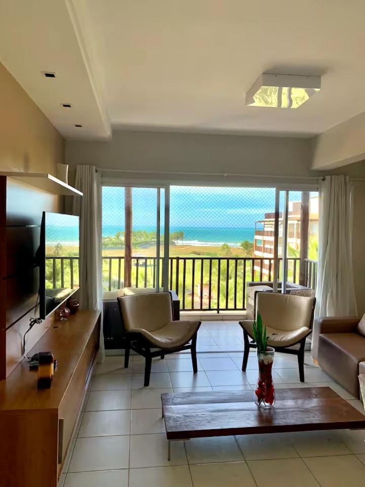 알퀴라즈 Beach Living - Ap Cobertura Vista Mar 아파트 호텔 외부 사진